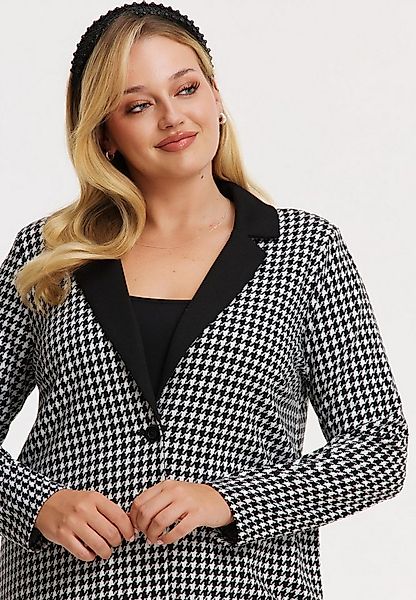 YOEK Jackenblazer Damen Blazer mit Druck günstig online kaufen
