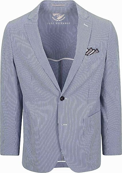 Suitable Blazer Lind Streifen Blau - Größe 52 günstig online kaufen