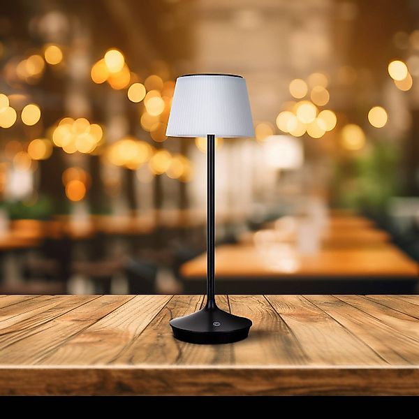 näve LED Tischleuchte »Solarleuchte / Akkuleuchte "EMMI"«, 1 flammig, Leuch günstig online kaufen