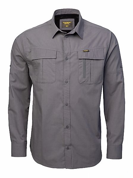 HERO by John Medoox Langarmshirt "HARRY Kent Hemd" Regular Fit Casual Funkt günstig online kaufen