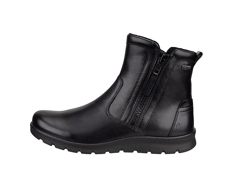 Ecco Stiefelette Barbett Boot Zip GTX (Premium-Leder, wasserdicht) schwarz günstig online kaufen
