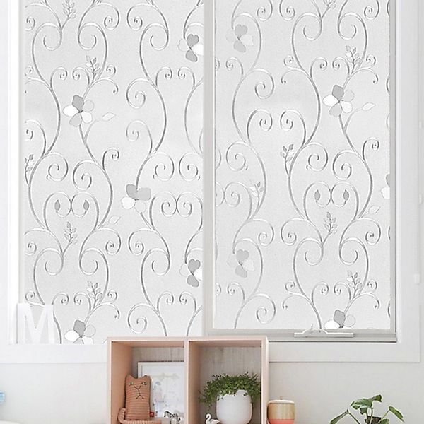 LETGOSPT Fensterfolie Fensterfolie Blickdicht Selbsthaftend, Sichtschutzfol günstig online kaufen