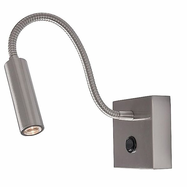 LED Wandleuchte Madison in Nickel 3W 190lm günstig online kaufen