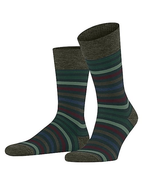 FALKE Socken Tinted Stripe (1-Paar) mit merzerisierter Baumwolle günstig online kaufen
