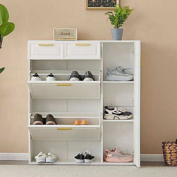 Merax Schuhschrank mit verstellbaren Regalen und günstig online kaufen