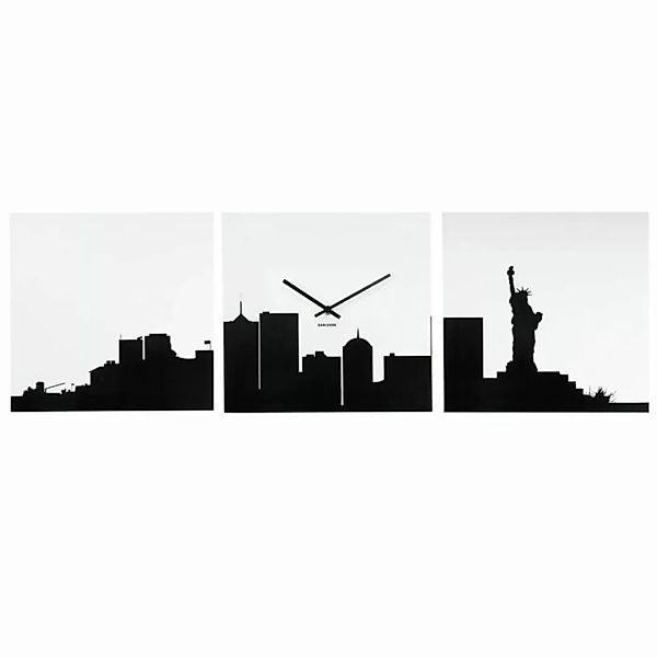 Wanduhr NEW YORK SKYLINE 105cm L?nge günstig online kaufen