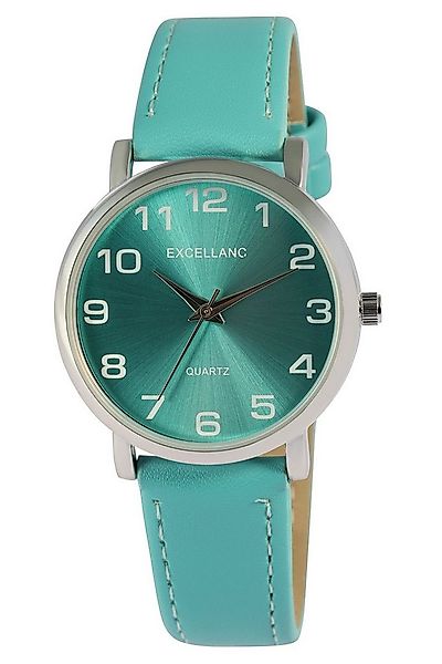 EXCELLANC Quarzuhr 1900274 mit Lederimitat, Mineralglas, Dornschließe günstig online kaufen