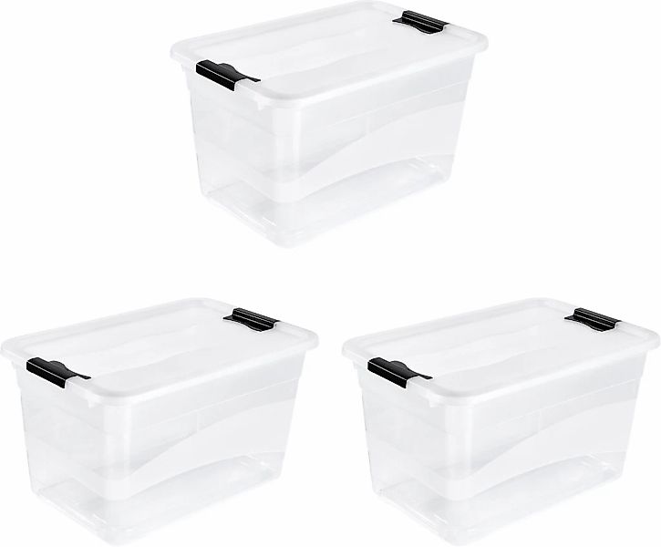 keeeper Aufbewahrungsbox "Cornelia, 3er Set, 52 L, 59,5 x 39,5 x 34 cm" dur günstig online kaufen