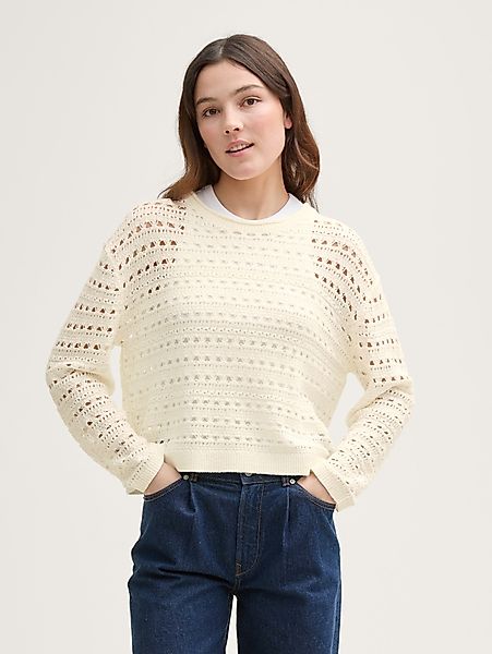TOM TAILOR Denim Strickpullover Relaxed Fit günstig online kaufen