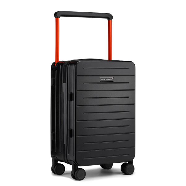 British Traveller Handgepäckkoffer Trolley 100% PC günstig online kaufen