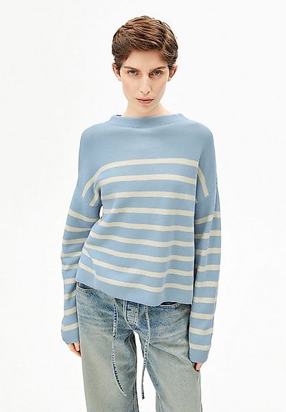 Armedangels Strickpullover MERINAA STRIPES Loose Fit günstig online kaufen