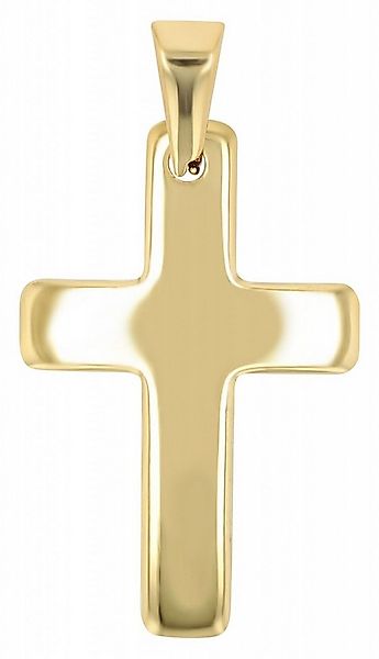 Adelia´s Kettenanhänger moderner Kreuz Anhänger aus Edelstahl günstig online kaufen