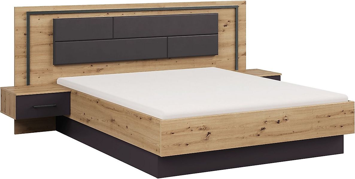 rauch Bettanlage Bett Doppelbett Komortbett BILBAO-EXTRA, (Set, 3-tlg., Lie günstig online kaufen