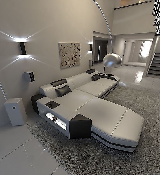 Sofa Dreams Ecksofa Ledercouch Sofa Leder günstig online kaufen