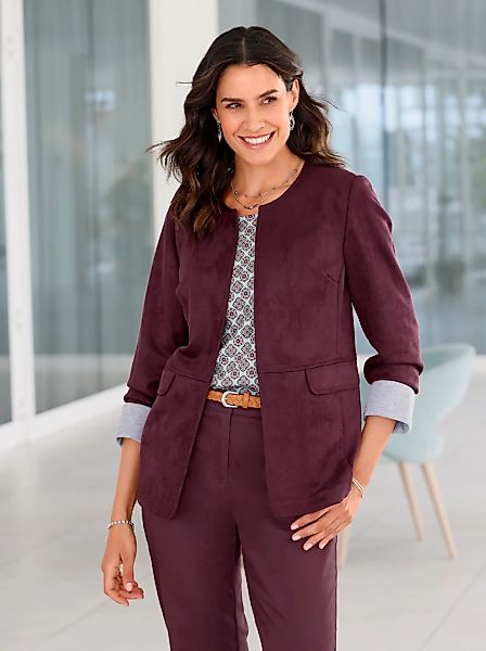 nicht definiert Lederimitat-Blazer "Lederimitat-Blazer" günstig online kaufen