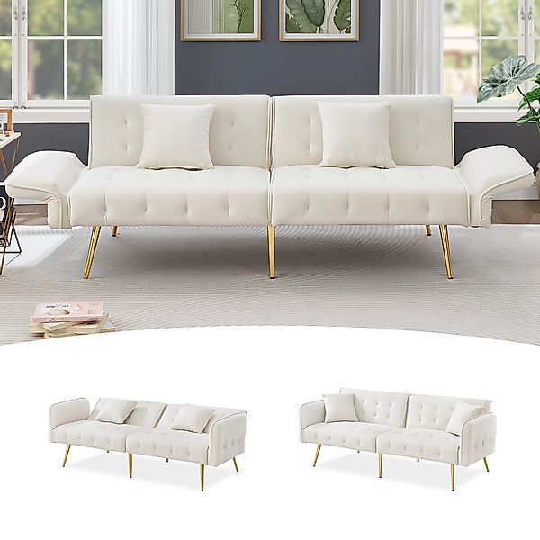 Ulife Schlafsofa 2-in-1 Zweisitzer-Schlafsofa, Klappsofa mit günstig online kaufen