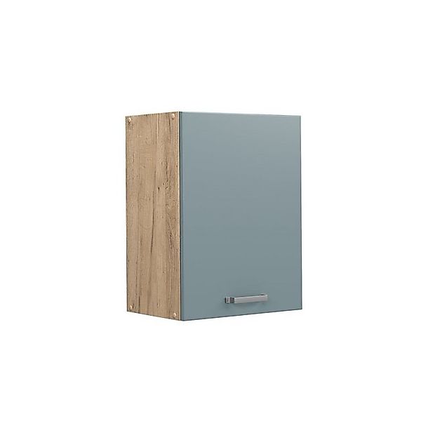 Vicco Hängeschrank R-Line, Blau-Grau/Goldkraft Eiche, 45 günstig online kaufen