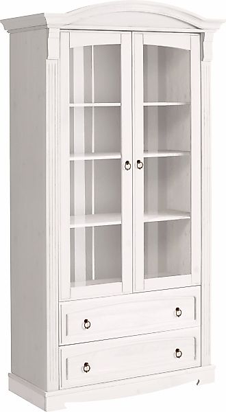 OTTO home Glasvitrine "Anna" Gesamtmaße (B/T/H): ca. 97/46/188 cm, mit Glas günstig online kaufen