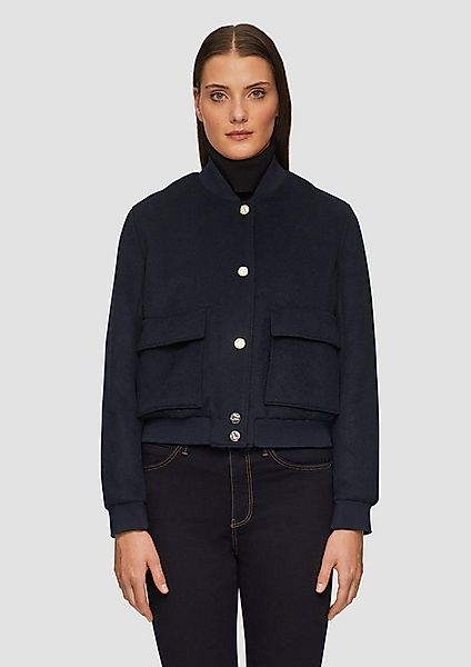 s.Oliver Funktionsjacke Outdoor-Jacke Blouson aus Wollmix günstig online kaufen