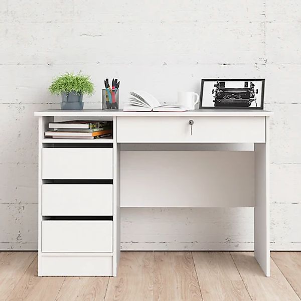 Home affaire Schreibtisch »Plus«, Computertisch mit 3 Schubkästen günstig online kaufen