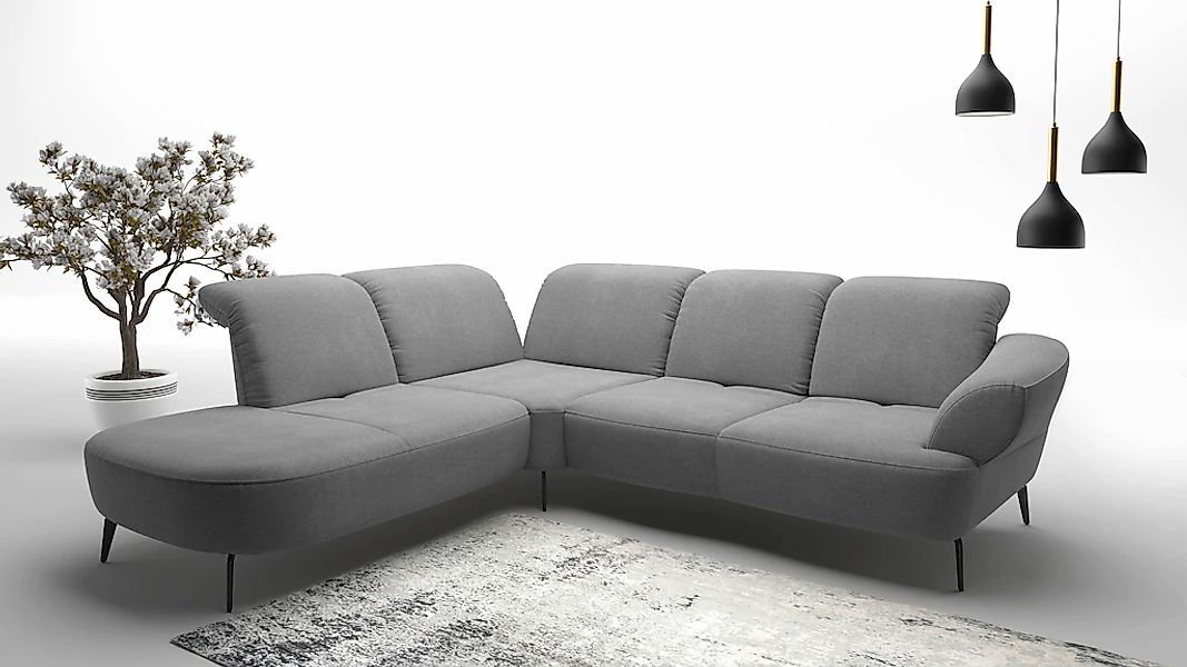 sit&more Ecksofa "Dance, L-Form, inkl. Sitztiefenverstellung", inkl. Click& günstig online kaufen