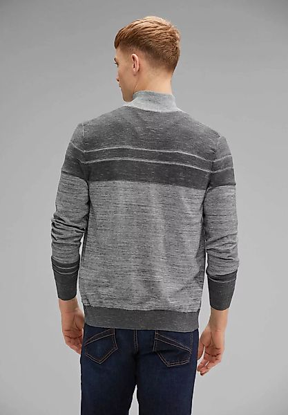 STREET ONE MEN Strickjacke, mit Stehkragen günstig online kaufen