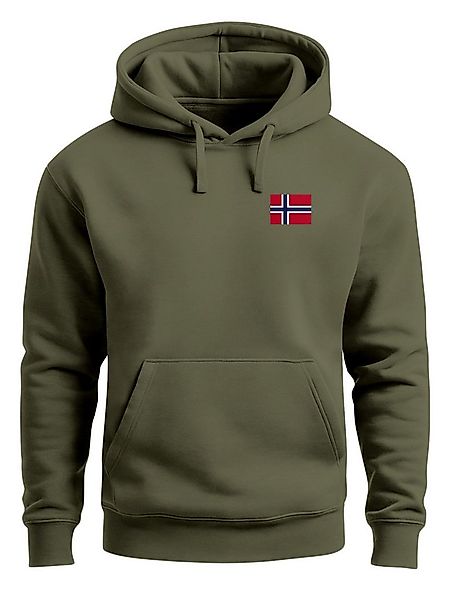 Neverless Hoodie Hoodie Herren Norway Flag Kapuzensweatshirt Norwegen Flagg günstig online kaufen