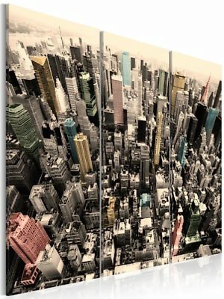 artgeist Wandbild Höchste Gebäude von New York braun-kombi Gr. 60 x 40 günstig online kaufen