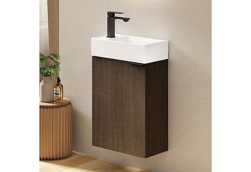 EMKE Waschtisch Waschtisch mit Unterschrank 41,7 cm klein Badmöbel für bad günstig online kaufen