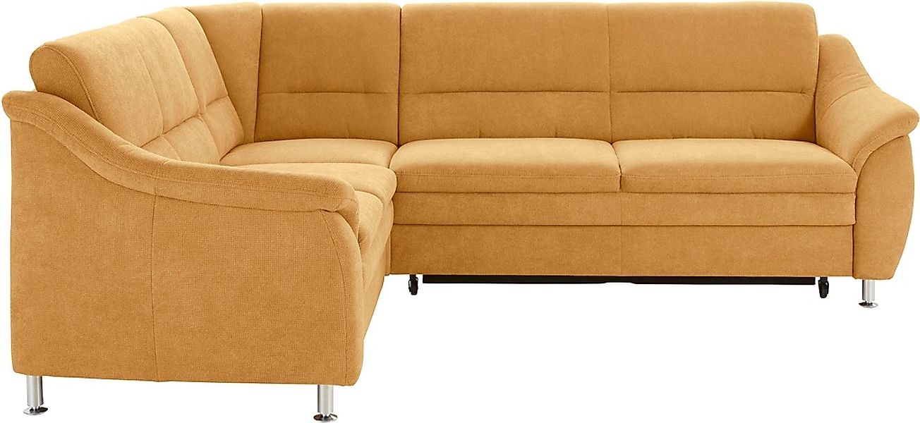 sit&more Ecksofa »Cardoso L-Form«, mit Federkern, wahlweise mit Bettfunktio günstig online kaufen