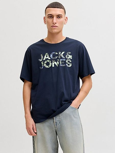 Jack & Jones Kurzarmshirt JJEJEFF LOGO TEE SS SN mit Logoprint günstig online kaufen