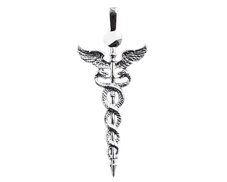 HOPLO Kettenanhänger Stab der Heilung groß Anhänger 925er Silber 72x31mm günstig online kaufen