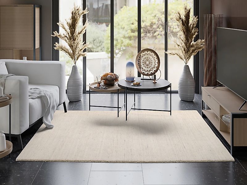 OCI DIE TEPPICHMARKE Wollteppich "SAMBIA" rechteckig 16 mm Höhe reine Wolle günstig online kaufen