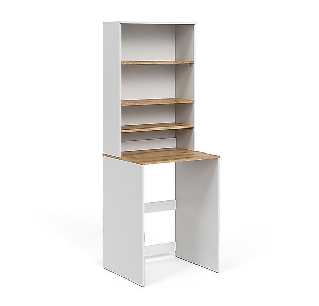 Vicco Waschmaschinenumbauschrank Viktor, Weiß/Artisan, 66 x 88.2 cm 2 Teile günstig online kaufen