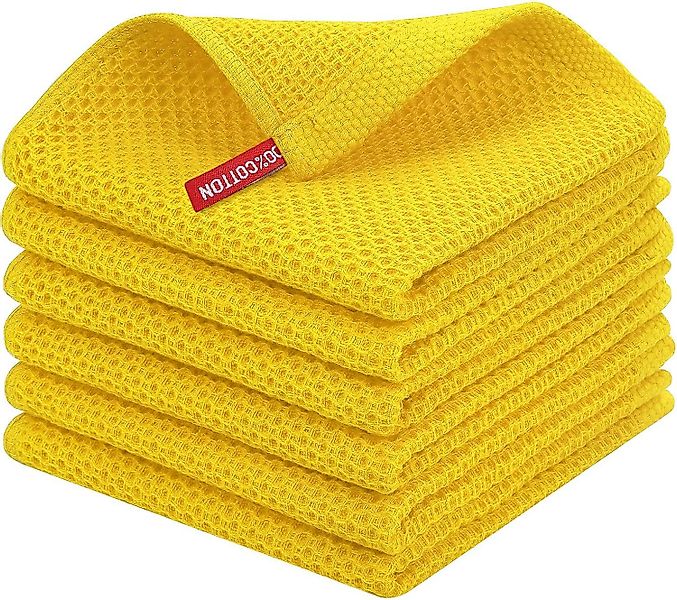 Coonoor Geschirrtuch 34 x 34 cm,Waffle günstig online kaufen
