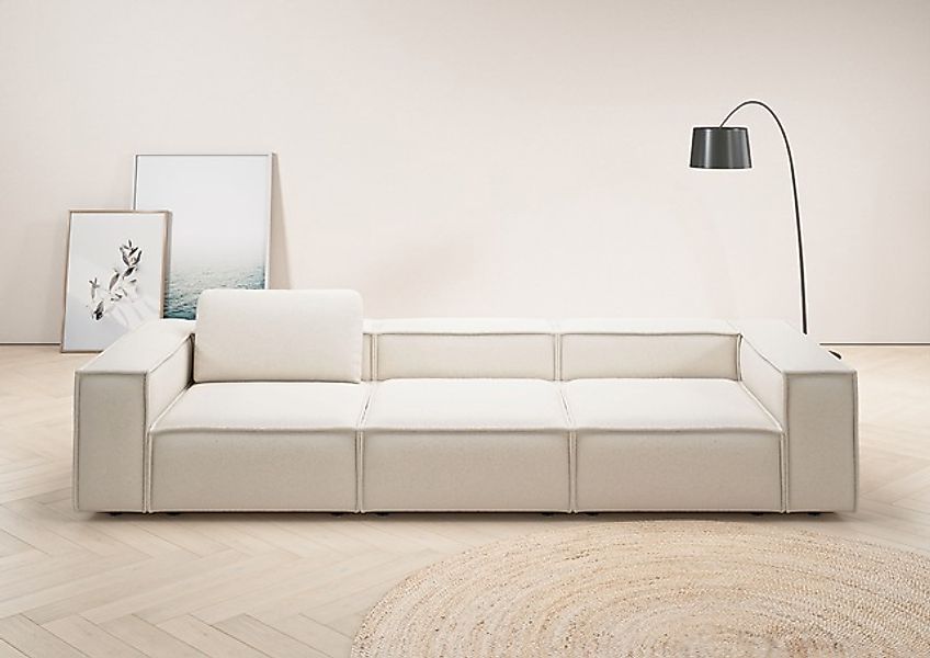 Home affaire 3,5-Sitzer »Watertown, modernes Big-Sofa XXL, 336 cm Breite, a günstig online kaufen