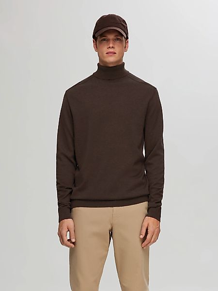 SELECTED HOMME Rollkragenpullover SLHBERG ROLL NECK günstig online kaufen