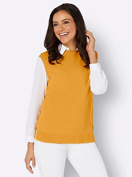 Witt Strickjacke Pullunder Ärmellos Jersey günstig online kaufen