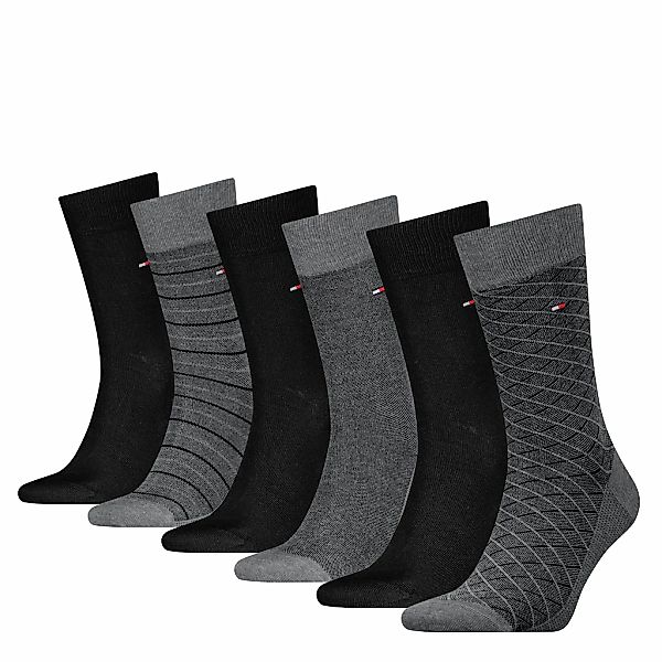Tommy Hilfiger Socken "TH MEN SOCK 6P TIN GIFTBOX BIRDEYE", (6er Pack) günstig online kaufen