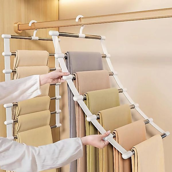 FOUORTUNATE-BEE Kleiderbügel 2 Stück Hosenbügel Faltbare günstig online kaufen