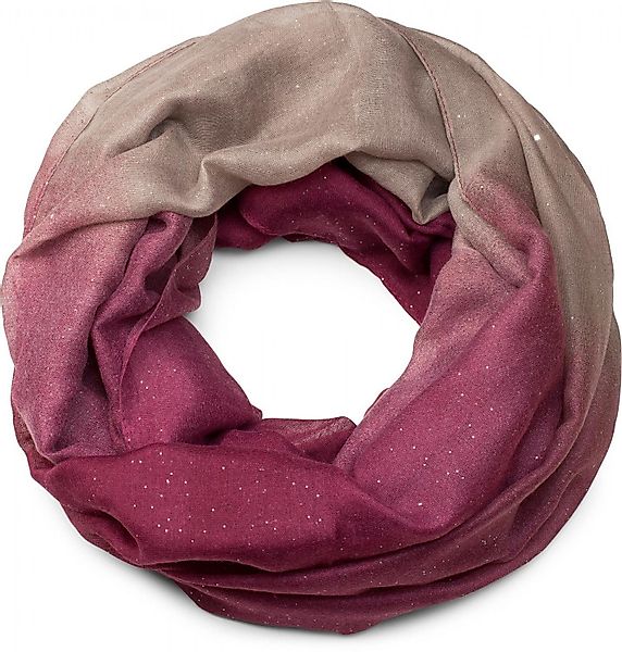 styleBREAKER Loop Glitzer Loop mit Farbverlauf, günstig online kaufen
