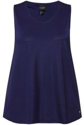 Ulla Popken Longtop Slinkytop Piqué A-Linie günstig online kaufen