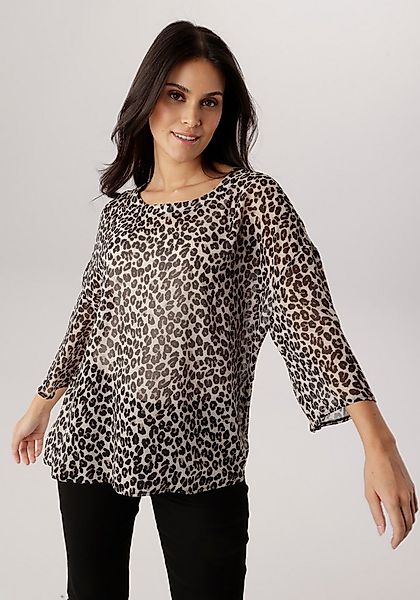 Aniston SELECTED Schlupfbluse im modischen Animal-Print - NEUE KOLLEKTION günstig online kaufen
