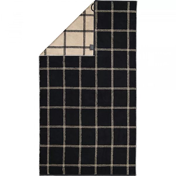 Cawö Handtücher Luxury Home Two-Tone Grafik 604 - Farbe: schwarz - 93 - Dus günstig online kaufen