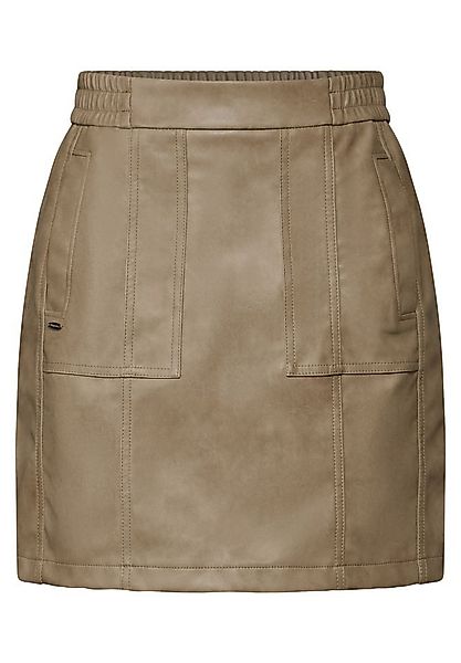 STREET ONE Lederimitatrock günstig online kaufen