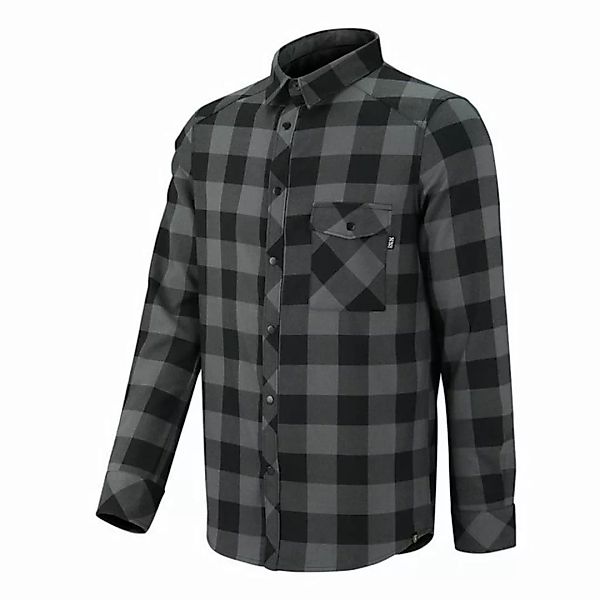 IXS Funktionshemd Hemden iXS Carve Digger Shirt langärmlig - Grau/Schwarz M günstig online kaufen