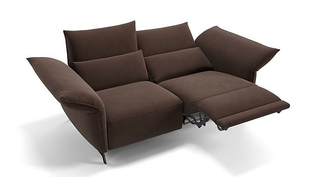 Sofanella 2-Sitzer Stoff CUNEO, Relaxsofa, Designsofa, Designer Couch, Ital günstig online kaufen