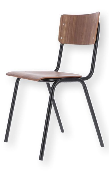 jankurtz Stuhl Zero, stapelbar, Schwarz / günstig online kaufen