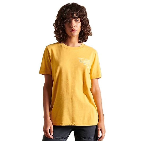 Superdry Heritage Mountain Kurzärmeliges T-shirt M Utah Gold Marl günstig online kaufen