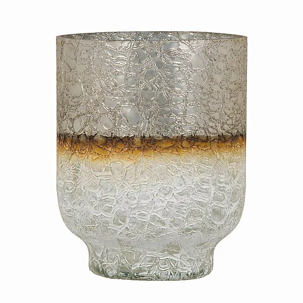 Vase Kristall Gold Weiß 15 X 15 X 19 Cm günstig online kaufen